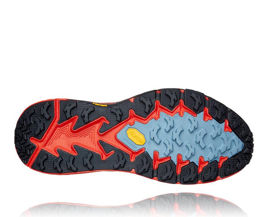 Hoka One One Mens Trail Shoes - Speedgoat 4 - Red - TCVX73901